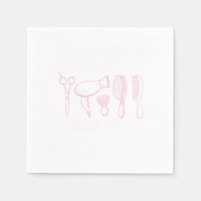 Serviette En Papier Coiffeuse (Devant)