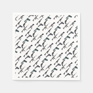 Serviette En Papier Collage d'armes