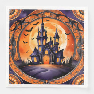 Serviette En Papier Collection d'automne Citrouille Halloween populair