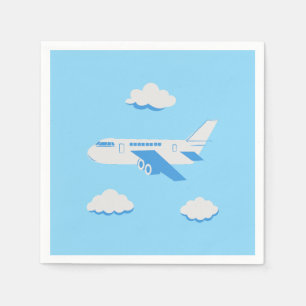 Serviette En Papier Collection de la fête des avions !