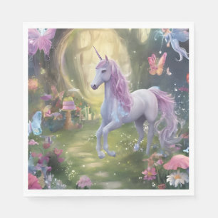 Serviette En Papier Collection Fairy Wonderland