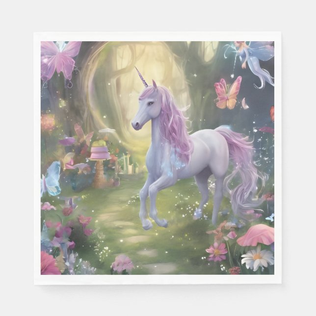 Serviette En Papier Collection Fairy Wonderland (Devant)