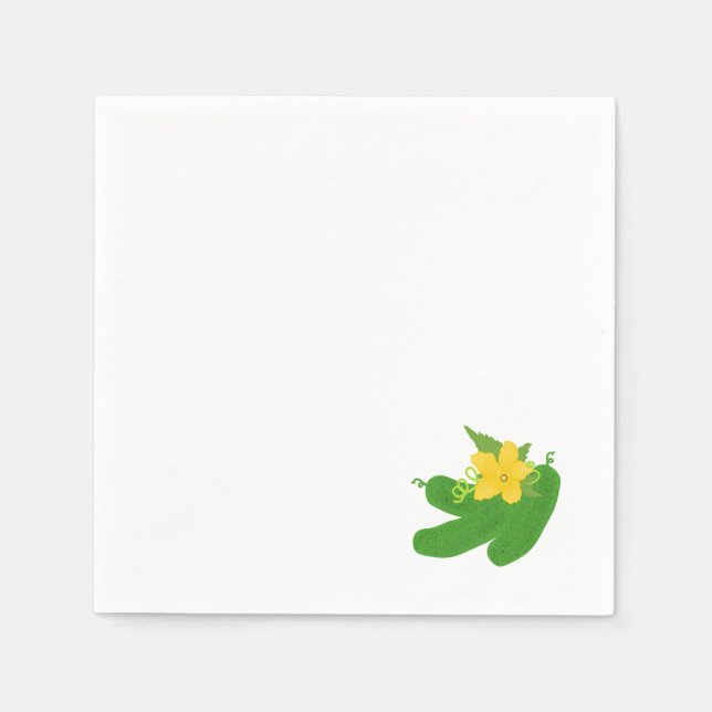 Serviette En Papier Collection Pickle & Fresh  (Devant)