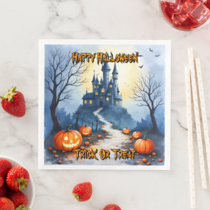 Serviette En Papier Collection populaire Halloween mignonne et effraya
