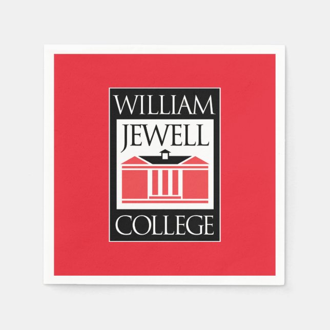 Serviette En Papier Collège William Jewell (Devant)