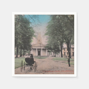 Serviette En Papier Collinsville Congregational Church