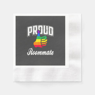 Serviette En Papier  Colocataire Gay Pride