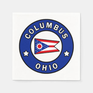 Serviette En Papier Colomb Ohio