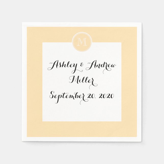 Serviette En Papier Coloré haut de gamme (Devant)