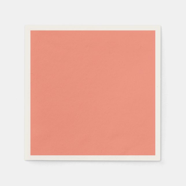 Serviette En Papier Coloré Tropical (Devant)