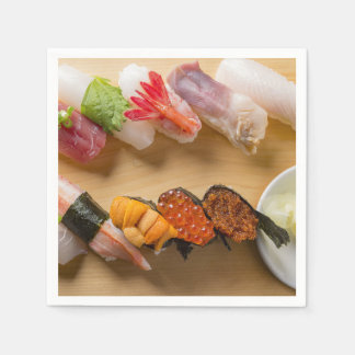 Serviette En Papier Colorful Sushi Arc – SUSHIMI Collection