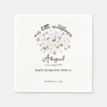 Colorful Wildflower Centerpiece 1st Birthday Party