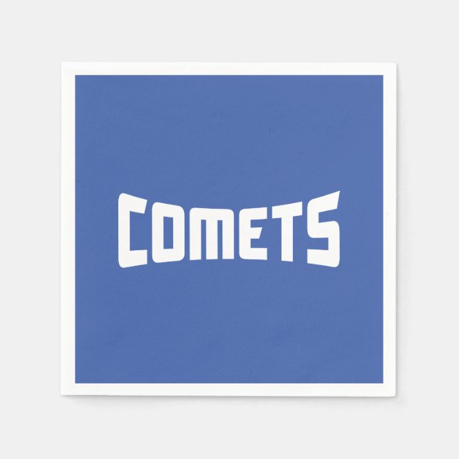Serviette En Papier Comètes du Cottey College (Devant)