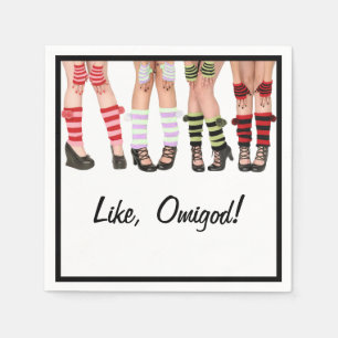 Serviette En Papier Comme, Omigod ! Cocktail Napkin