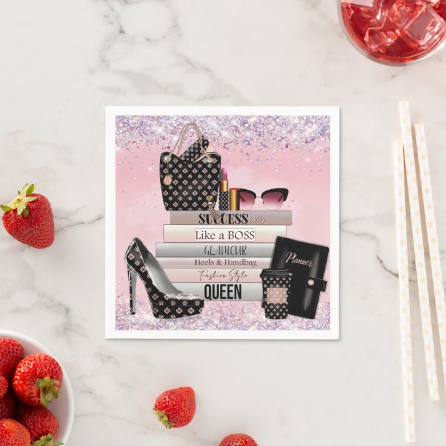 Serviette En Papier Comme un Boss Luxe (En situation)