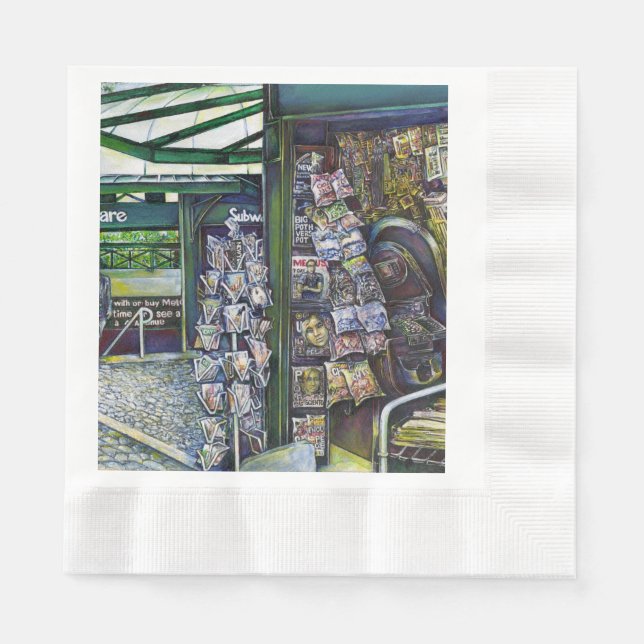 Serviette En Papier Comment Est-Ce Qu'Une Image, Sans imagination ? (Devant)