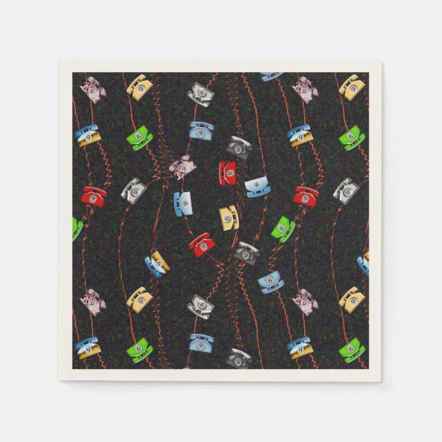 Serviette En Papier Composez le 9 pour une ligne externe. (Devant)