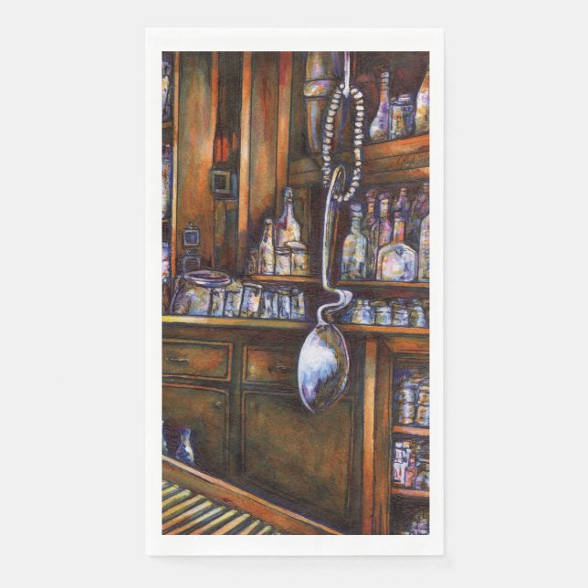 Serviette En Papier Compris implicitement (Devant)