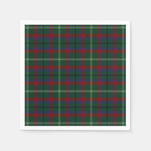 Serviette En Papier Comté Mayo Tartan irlandais