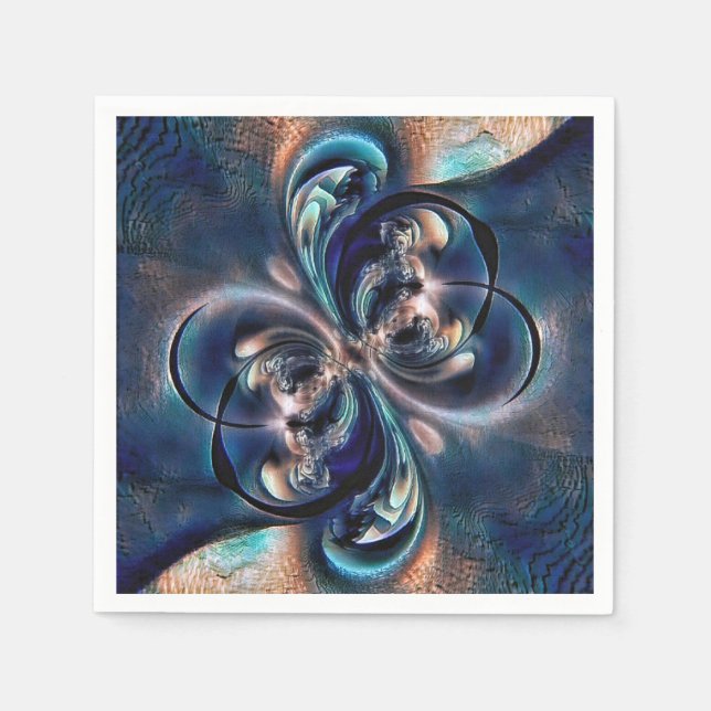 Serviette En Papier Conception (Devant)