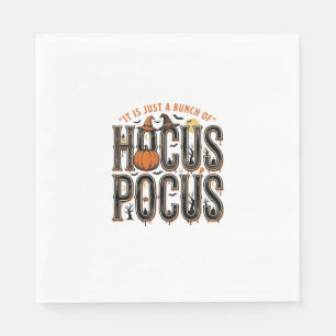 Serviette En Papier Conception de chemise de citrouille d'Halloween Ho