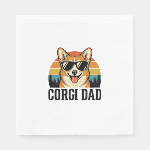 Serviette En Papier Conception de chemise pour amateur de chien avec g