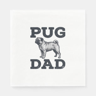 Serviette En Papier Conception de chemise pour amateur de chien de gra