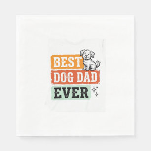 Serviette En Papier Conception de chemise pour chien mignonne Meilleur