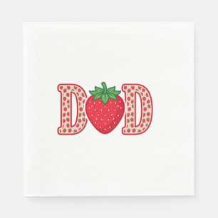 Serviette En Papier Conception de chemise vectorielle lettrage fraise 