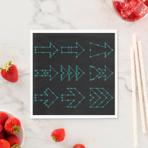 Serviette En Papier Conception de circuit fléché de technologie futuri