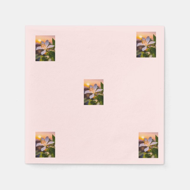 Serviette En Papier Conception de napperons en papier (Devant)