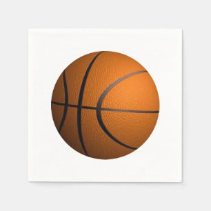 Serviette En Papier Conception de sport de basket-ball