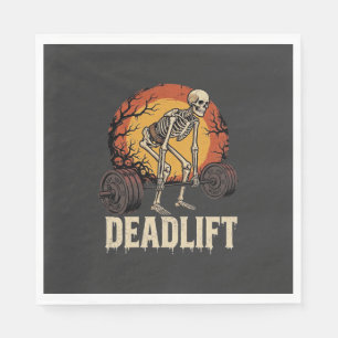 Serviette En Papier Conception d'entraînement de gym d'Halloween de so