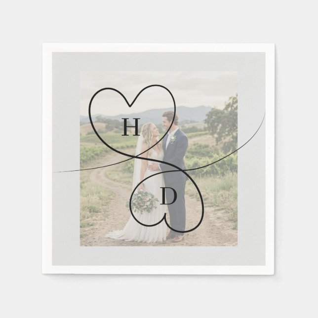 Serviette En Papier Conception simple  (Devant)