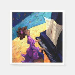Serviette En Papier Concert de piano