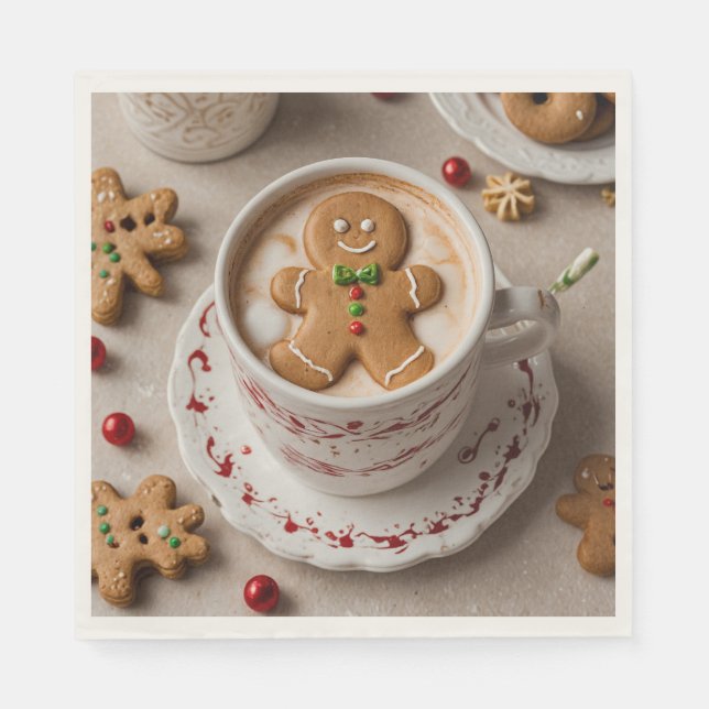 Serviette En Papier Confort et joie (Devant)