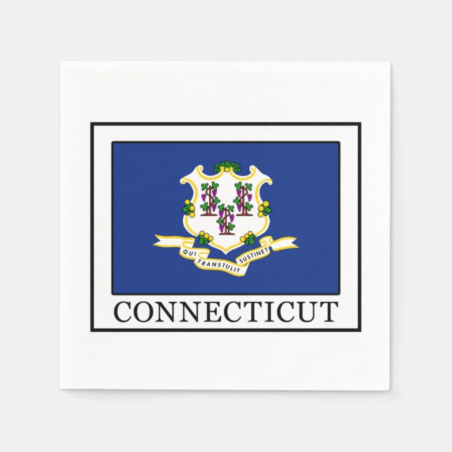 Serviette En Papier Connecticut (Devant)