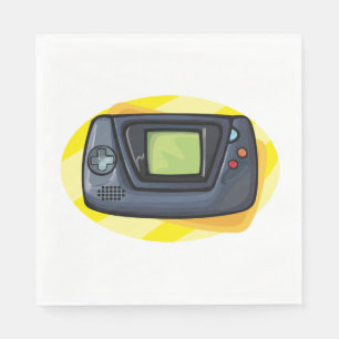 Serviette En Papier Console de jeu portable rétro des années 90 pour j