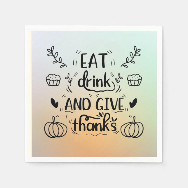 Serviette En Papier consommer papier Napkin (Devant)