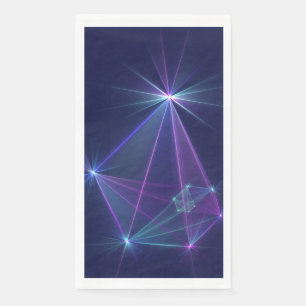 Serviette En Papier Constellation, Art Fractal Abstrait Fantastique