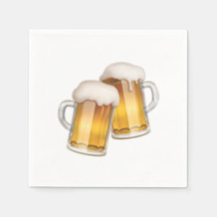 Serviette En Papier Contrebande de bière - Emoji