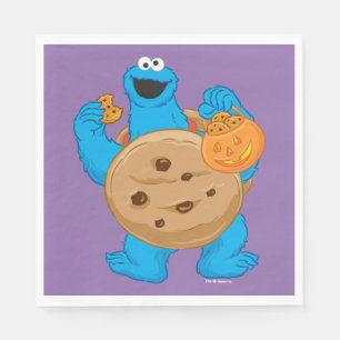 Serviette En Papier Cookie Monster   Costume de biscuits