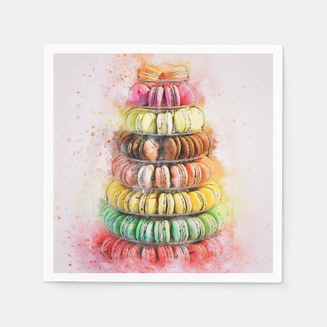 Serviette En Papier Cookies (Devant)