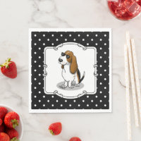 Cool Basset Hound chien et lunettes de soleil (tri