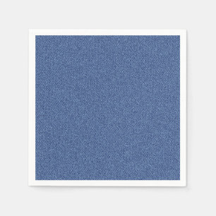 Serviette En Papier Cool Denim Blue Jeans