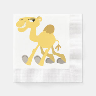 Serviette En Papier Cool et mignonne Cartoon Papier de Camel