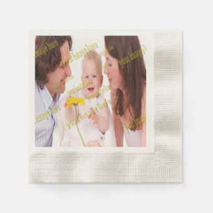 Serviette En Papier Cool Family Stylish Fab