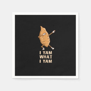 Serviette En Papier Cool I Yam What I Yam - Dabbing Danseuse de ventil