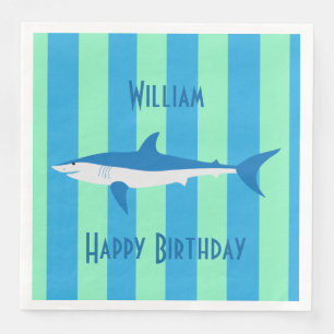 SERVIETTE EN PAPIER COOL SHARK
