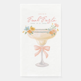 Serviette En Papier Coquette Final Fiesta Margarita